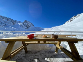 Appt pied des pistes, terrasse et parking couvert
